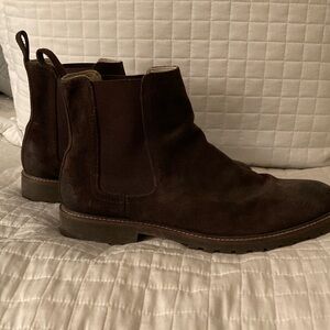 Banana Republic Dark Brown Suede Boots